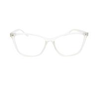Fads & Fashions Stylish Cat Eye Reading Glasses Retro 1950/60s Metal Hinges DX63 (Transparent, +1.5)
