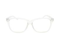 Fads & Fashions Stylish Oversized Reading Glasses Retro 1950/60s with Metal Hinges DX60 (Transparent, 1.5)