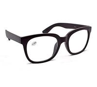 Fads & Fashions TN14 Stylish Retro Geek/Nerd 2017 Reading Glasses In 3 Colours+1.0+1.5+2.0+2.5 (Black, 1.0)