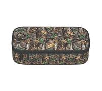 Faduni Cold Tree Camouflage Large Capacity Pencil Case Pouch Holder Pen Case School Supplies Gift for Middle High School Students Girl Boy Adult Teen