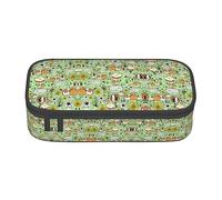 Faduni Guinea Pig Large Capacity Pencil Case Pouch Holder Pen Case School Supplies Gift for Middle High School Students Girl Boy Adult Teen