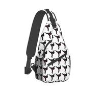 Faduni Karate Boy Changeable Belt Color Waterproof Lightweight Sling Rucksack Bag For Sports And Outdoor For Women Man