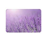 Faduni Romantic Purple Lavender Doormat Dirt Trapper Non-Slip, Machine Washable, Soft, Absorbent Entrance Rug Floor Mat For Entryway, Patio, Hallway, Garden, Indoor, Outdoor, Pets And Dogs