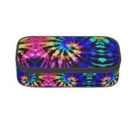 Faduni Tie Dye Large Capacity Pencil Case Pouch Holder Pen Case School Supplies Gift for Middle High School Students Girl Boy Adult Teen