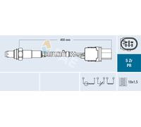 FAE 75123 Lambda Sensor for CITRO?N,FORD,INFINITI,LAND ROVER,NISSAN,OPEL,PEUGEOT