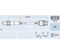 Lambda sensor before catalytic converter Regulating Probe 77117 FAE for RENAULT