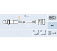 FAE 77156 Lambda Sensor for OPEL,VAUXHALL