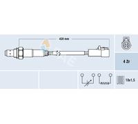 FAE 77305 Lambda Sensor for FORD,FORD USA,MAZDA