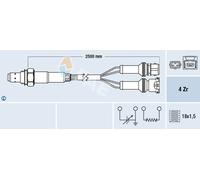 FAE Lambda Sensor 77639 for Mercedes-Benz T1/TN, Lancia 2.3L Y10