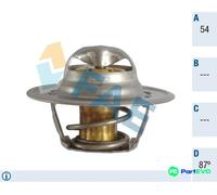 FAE COOLANT THERMOSTAT 5205287 FOR AUDI SKODA VW