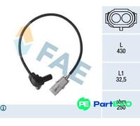 FAE CRANKSHAFT PULSE SENSOR 79184 FOR RENAULT
