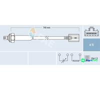 FAE OXYGEN SENSOR 77189 FOR VOLVO