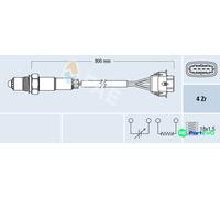 FAE OXYGEN SENSOR 77247 FOR OPEL VAUXHALL
