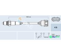 FAE OXYGEN SENSOR 77373 FOR VOLVO