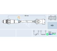 FAE OXYGEN SENSOR 77433 FOR CITROËN PEUGEOT MINI DS