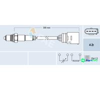FAE OXYGEN SENSOR 77435 FOR SEAT SKODA VW