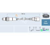 FAE OXYGEN SENSOR 77458 FOR SKODA VW