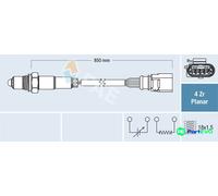 FAE OXYGEN SENSOR 77464 FOR AUDI SEAT SKODA