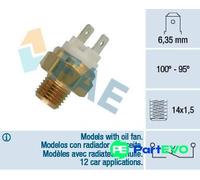 FAE RADIATOR FAN TEMPERATURE SWITCH 36060 FOR VOLVO