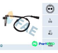 FAE REAR RIGHT WHEEL SPEED SENSOR 78002 FOR RENAULT