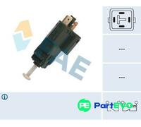 FAE STOP LIGHT SWITCH 24517 FOR OPEL VAUXHALL