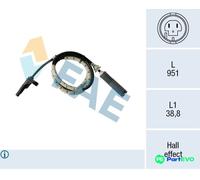 FAE WHEEL SPEED SENSOR 78185 FOR BMW