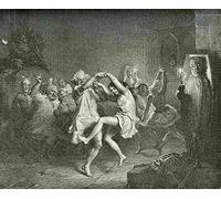 faed Tam O Shanter and the Witches Art Poster Print A4