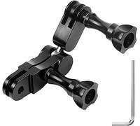 FAEFTY Ball Joint Mount for Gopro, Aluminum 360°Rotatable Swivel Arm Ball Joint Mount with Wrench for GoPro Hero 11, 10, 9, 8, 7, 6, 5, 4, Sjcam, Yicam and Other Action Cameras