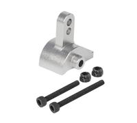 faEHKMpxh Aluminum AR45 Axle Link Riser Adjustable Rear Anti-Squat Mount Compatible With 1/10 RC Rigs Crawler III AR45P Chassis(Silver)