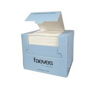 Faeves By Céleste Cleansing Beauty Towels, Disposable Face Towelette, Makeup Remover Dry Wipes, Large, Soft Face Towel, Pack of 50