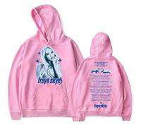 FAEWARE Hoodie Freya Tour Merch Skye Sweatshirt Men's & Women's Hip Hop Y2K Fashion Hooded Pullover Casual Plus Size Sports Shirt Unisex-Pink||x_s