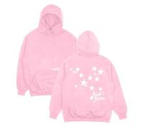 FAEWARE Hoodie Freya Tour Skye Merch Cartoon Pattern Clothing Unisex Casual Pullover Hip Hop Long Sleeve Sweatshirt Jacket-Pink||x_s