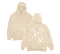 FAEWARE Hoodie Freya Tour Skye Merch Cartoon Pattern Clothing Unisex Casual Pullover Hip Hop Long Sleeve Sweatshirt Jacket-Khaki||s