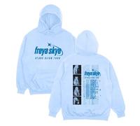 FAEWARE Women's Hoodie Freya Tour Skye Merch Pullover Men's and Women's Fashion Casual Sweatshirt Plus Size Hip Hop Jacket-Blue||xx_l