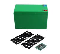 Faeymth 12V Lithium Battery Storage Box 18650 Battery DIY Packs Case 3S40A ABS Battery Shell Holder