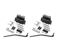 Faeymth 2 Sets of Guitar Bridge Accessories Double Swing Bridge Vibrato System String Board Vibrato Complete Set