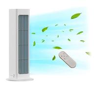 Faeymth Desk Tower Fan Portable Small Table Fans That Blow Cold Air Personal Quiet Cooling Bladeless Fan Easy to Use