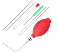Faeymth Easter Simple Egg Beater Empty Egg Beater Tool Ukraine Egg Supplies Single Hole Egg Beater Easter Egg Making Tools A