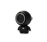 Faeymth Handheld Astronaut Hanging Neck Fan Refrigeration Hanging Bag Fan USB Rechargeable Mini Fan,Black