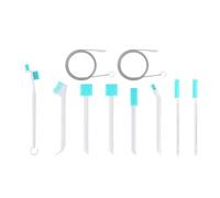 Faeymth Ice Maker Essential Cleaning Kit: 2 Straw Brushes and 8 Crevice Tools for Comprehensive Care
