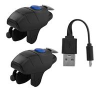 Faeymth Mobile Game Controller Gamepad L1R1 Trigger Aim Button Joystick for Alloy Button Anti Skid Built-In Pot