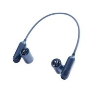 Faeymth Neck Hanging Fan Multifunctional Rotatable 3 Speeds Adjustable Bladeless for Household Travel Sports Outdoor Blue