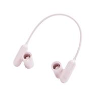 Faeymth Neck Hanging Fan Multifunctional Rotatable 3 Speeds Adjustable Bladeless for Household Travel Sports Outdoor Pink
