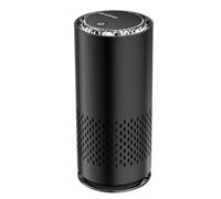 Faeymth Negative Ion Generator USB Air Purifier with HEPA Filter for Car Smell Formaldehyde Removal Electric Air Freshener Black