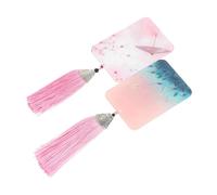 Faeymth Pack of 2 Nail Foil Small Guzheng Zither Picks and Accessories Guzheng Nail Organiser Guzheng Nail Holder Pipa Pink