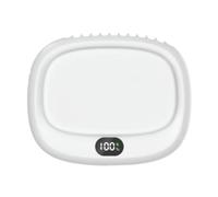 Faeymth Portable Mini Hanging Neck Fan Rechargeable 5 Speed Adjustable Waist Clip Fan Small Personal Fan for Outdoor Use