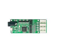 Faeymth USB To TTL Converter Module LC-FT4232-4TTL, 4 Channel High Speed UART Serial Port Communication Board, 5V, 3.3V, 2.5V, 1.8V
