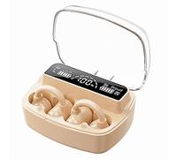 Faeymth Wireless Bluetooth Headset A80 5.3 Type of Ear Clip Not in the Ear Long-Lasting Bluetooth Wireless Earphone, Skin Color