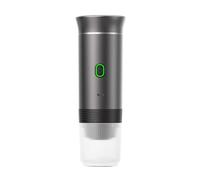Faeymth Wireless Electric Espresso Coffee Machine for Camping, Capsule Powder Travel Coffee Maker