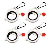 Faeymth Zip Tie Organizer Cable Tie Organizer Holder Glow in The Dark Strong Efficient Solution 4PCS